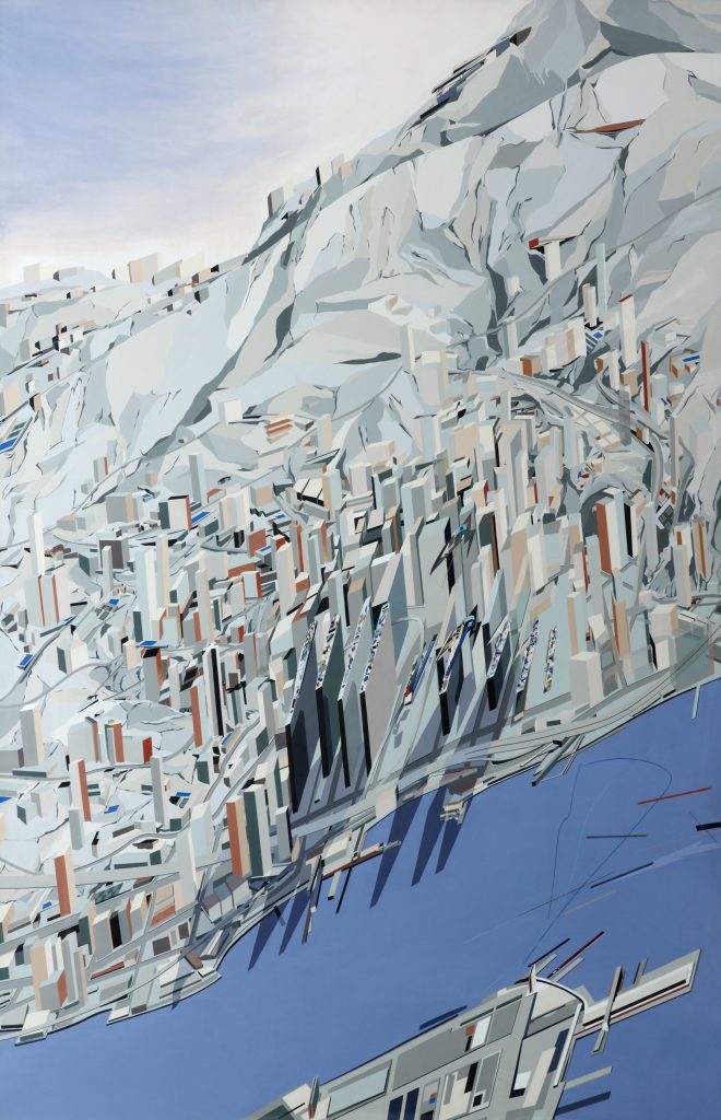 《山頂：藍板》(The Peak, Blue Slabs, 1983)