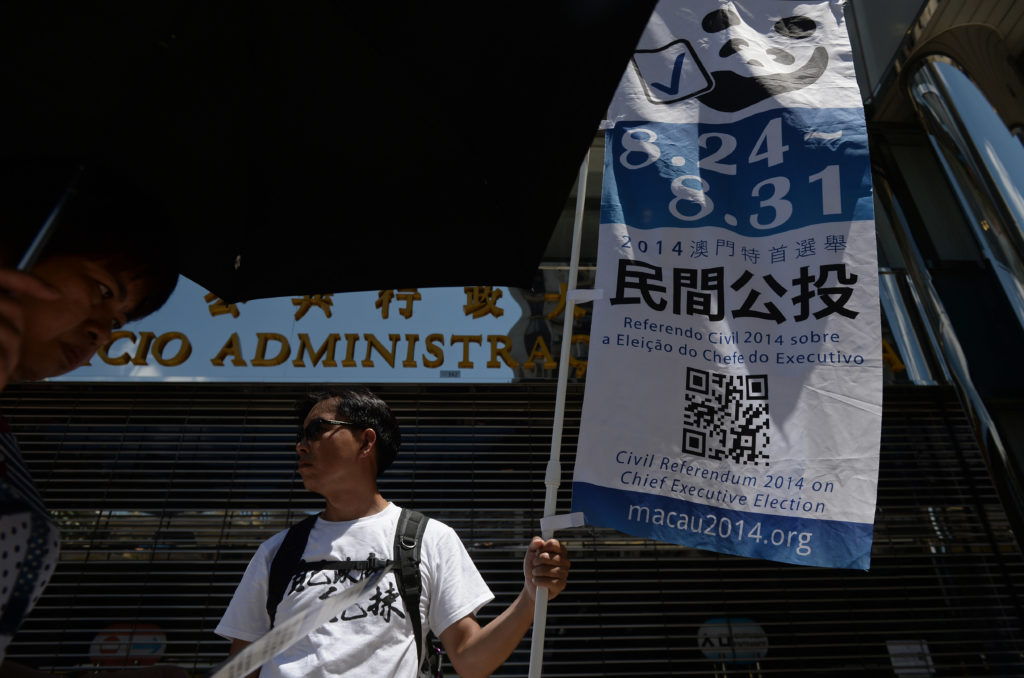 MACAU-CHINA-DEMOCRACY-POLL