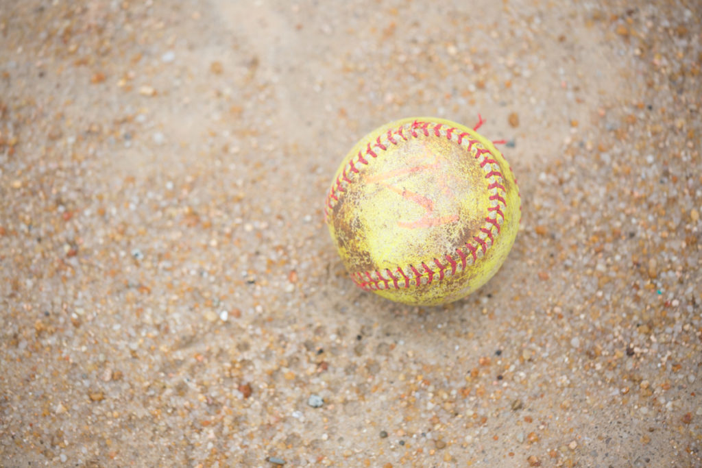 壘球源自棒球，球狀更重更大，場地較小，曾被稱為女孩球。