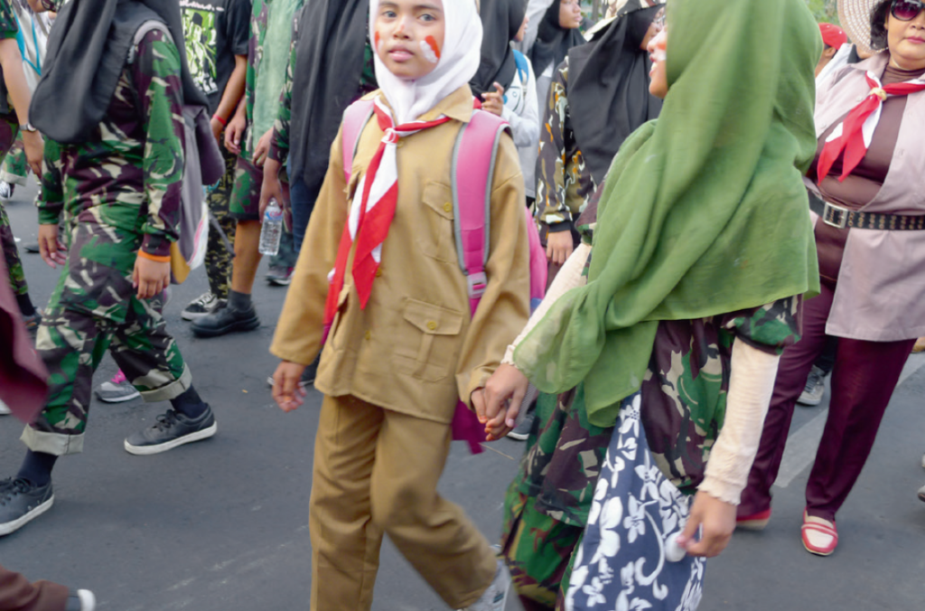 2015年11月10日，印尼泗水的英雄日巡遊。（攝影：約翰百德）