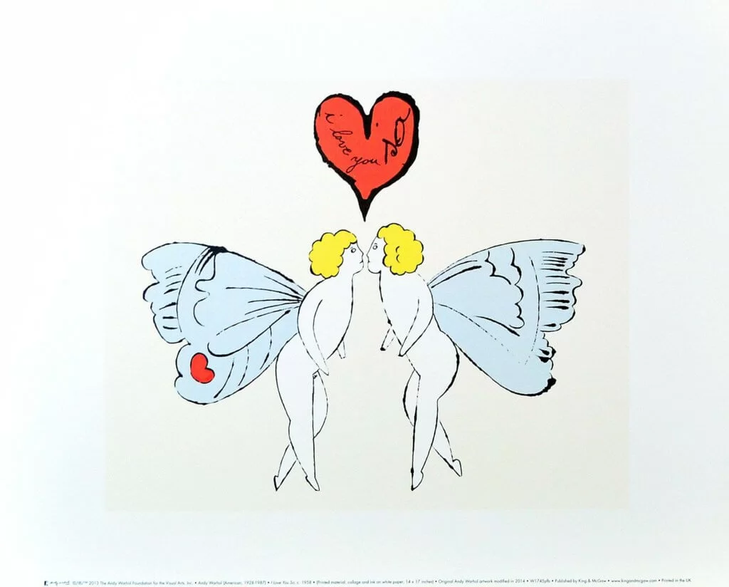 warhol-andy-i-love-you-so-c-1958-angel-original
