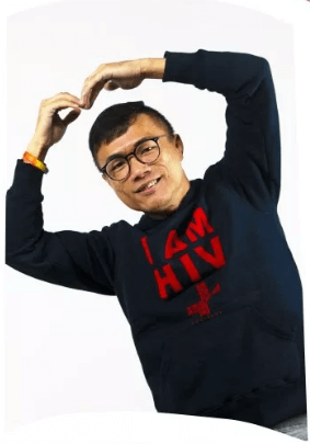 張錦雄與HIV共生超過23年，是男同志也是基督徒。