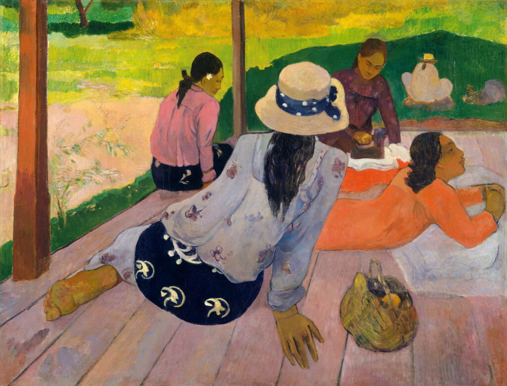 Paul Gauguin, "The Siesta"