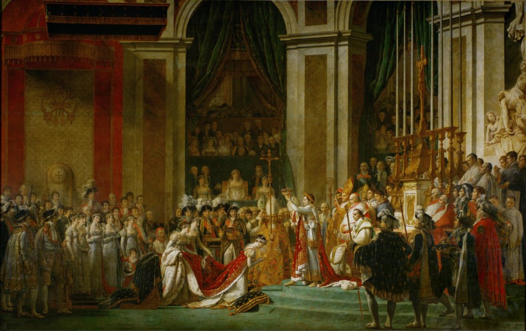 Jacques-Louis David, "The Coronation of Napoleon"