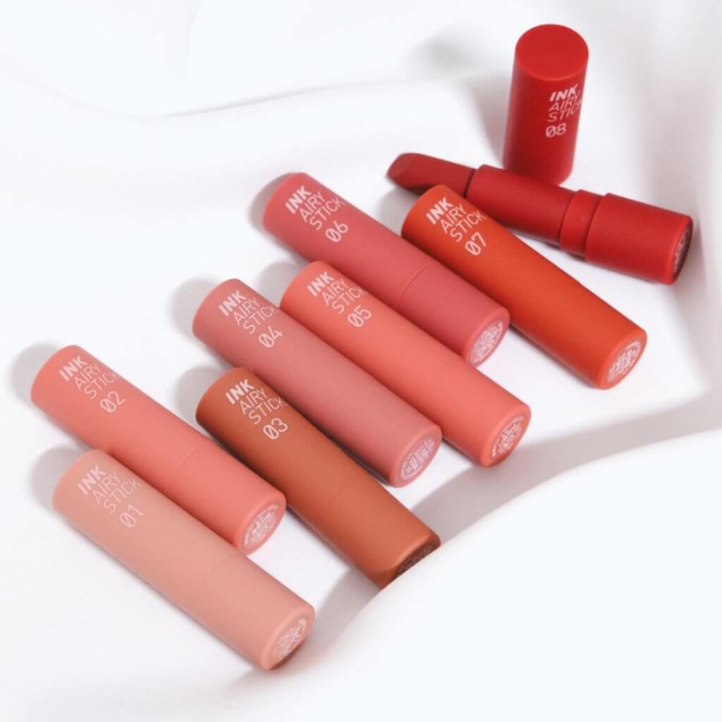 Ink Airy Velvet Stick (8 Colors)  $145.9