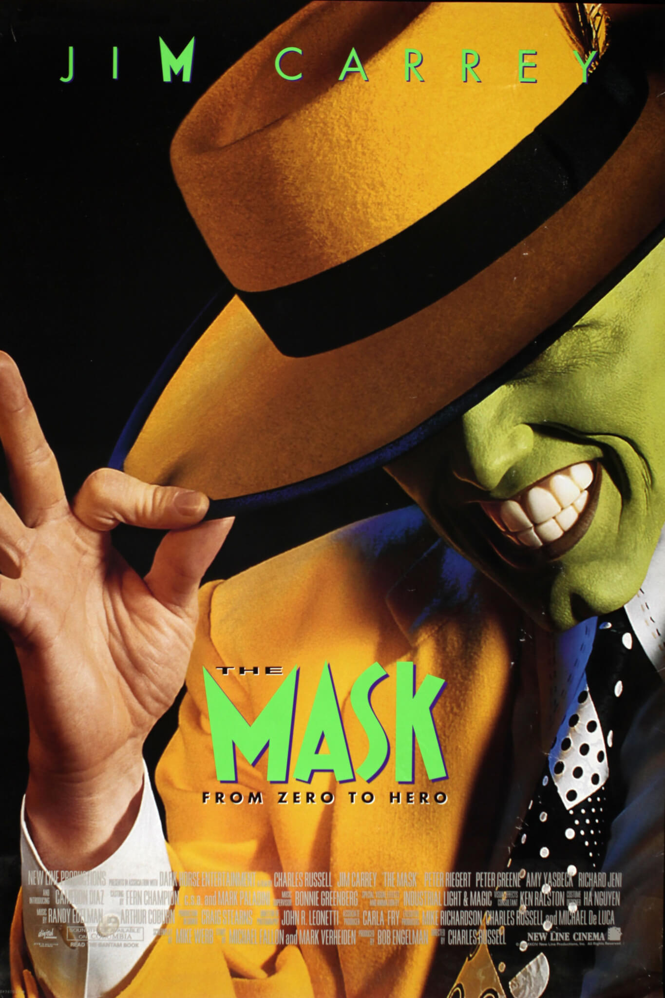 1994年《The Mask》電影海報。