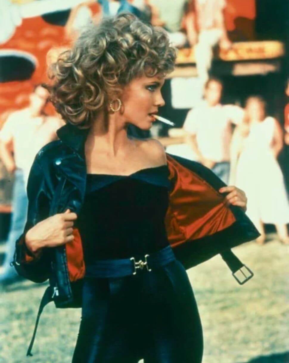 Olivia Newton-John在電影《火爆浪子》(Grease)的演出。