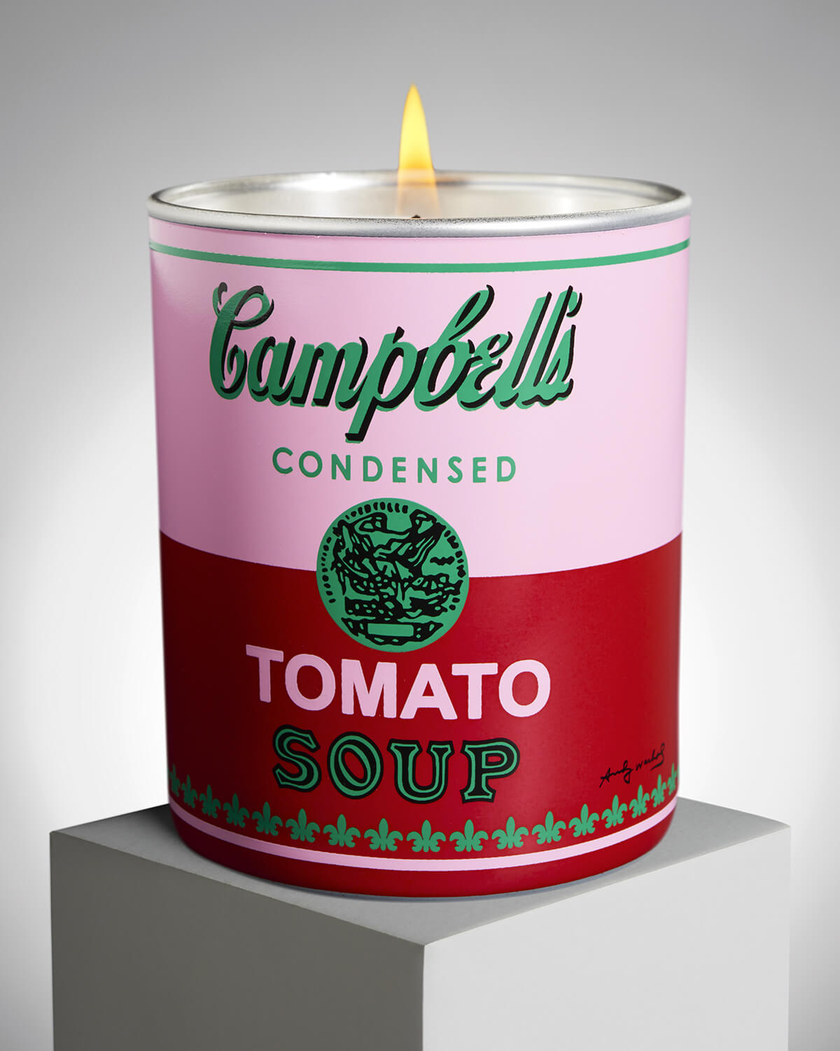 Andy Warhol "Campbell" Perfumed Candle - Tomato Leaf Scented 售價： HKD 390