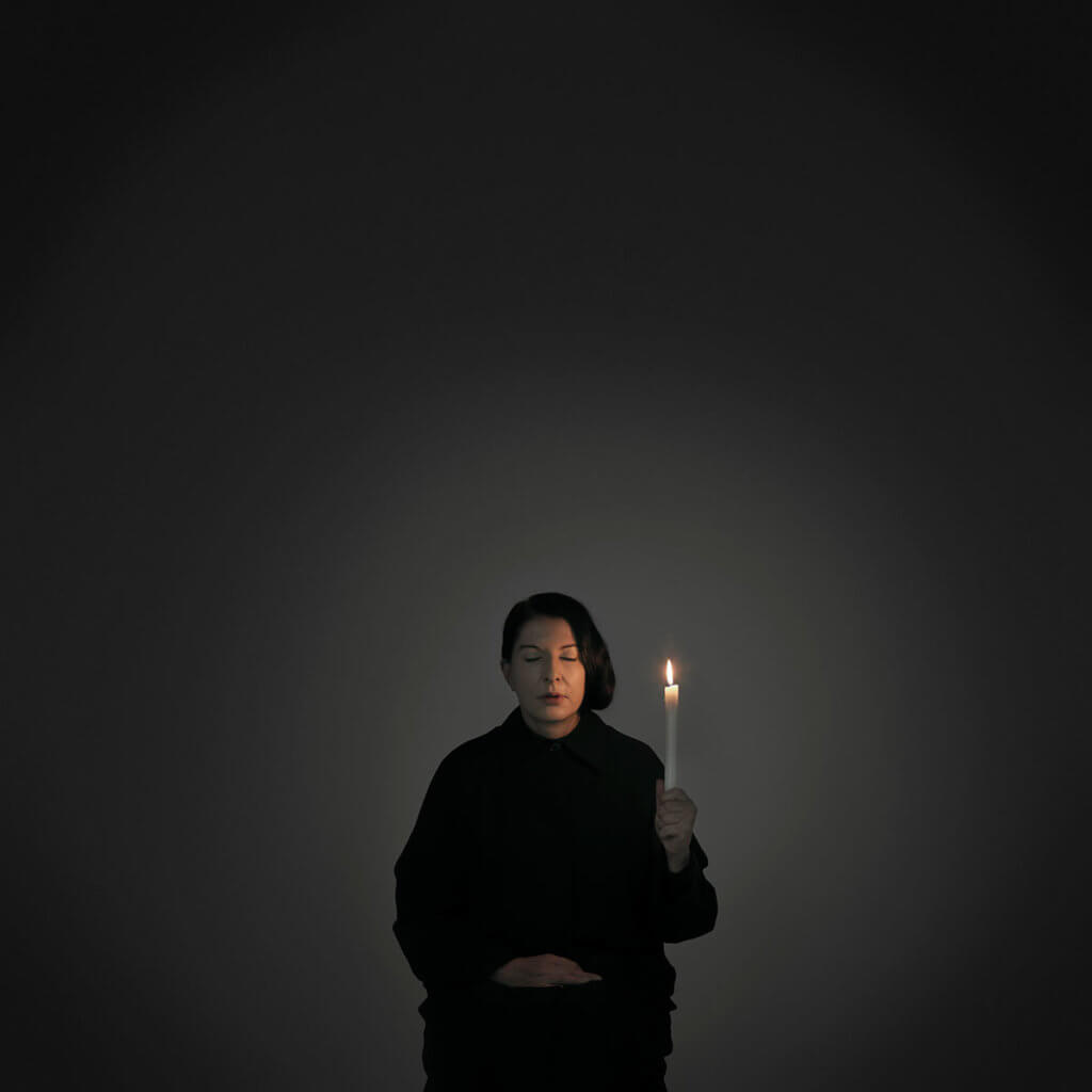 Artist Portrait with a Candle (A)’, from the series With Eyes Closed I See Happiness, 2012.
