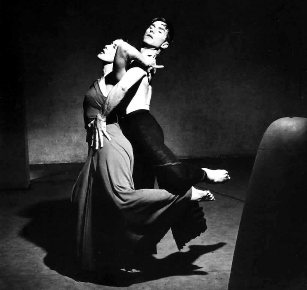 American dancers and choreographers Martha Graham and Erick Hawkins, 1946. Credit : Philippe Halsman. (CC BY-NC 4.0)