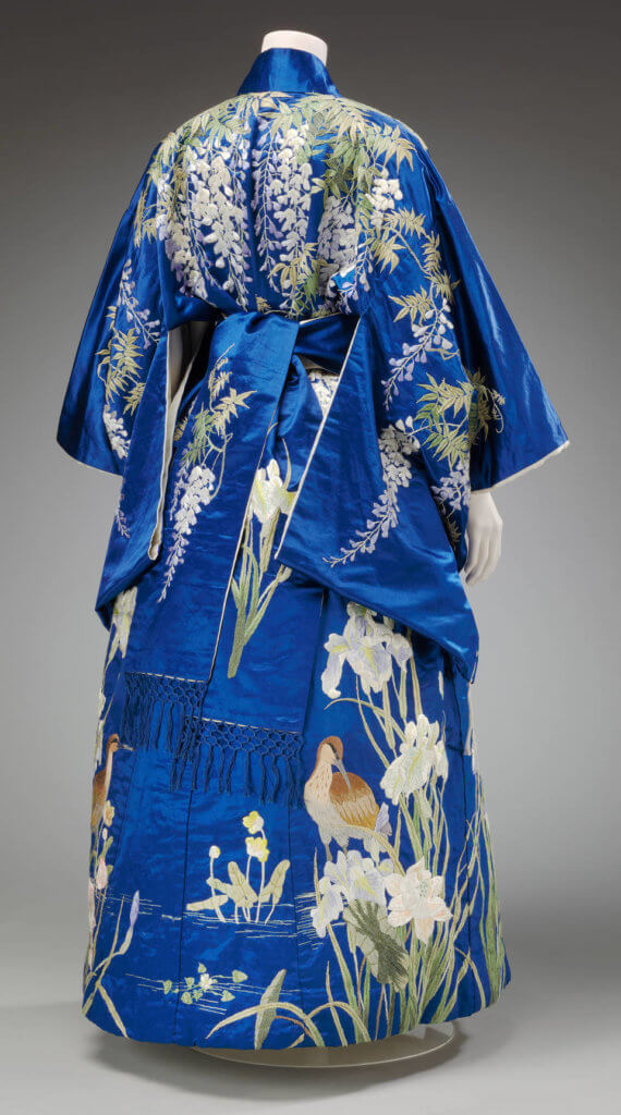 Kimono for export, probably Kyoto, Japan, 1905-15. Museum no. FE.46-2018. © Victoria and Albert Museum, London