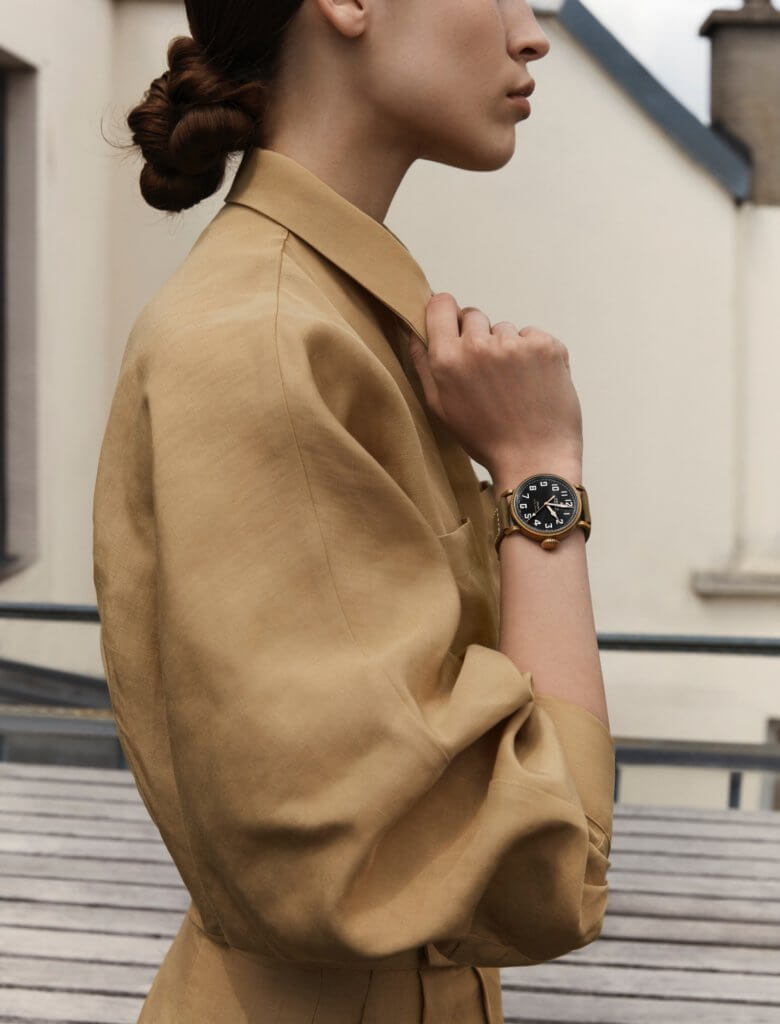 ZENITH Pilot Type 20 Extra Special腕錶縮小了尺寸，更適合女生配戴。