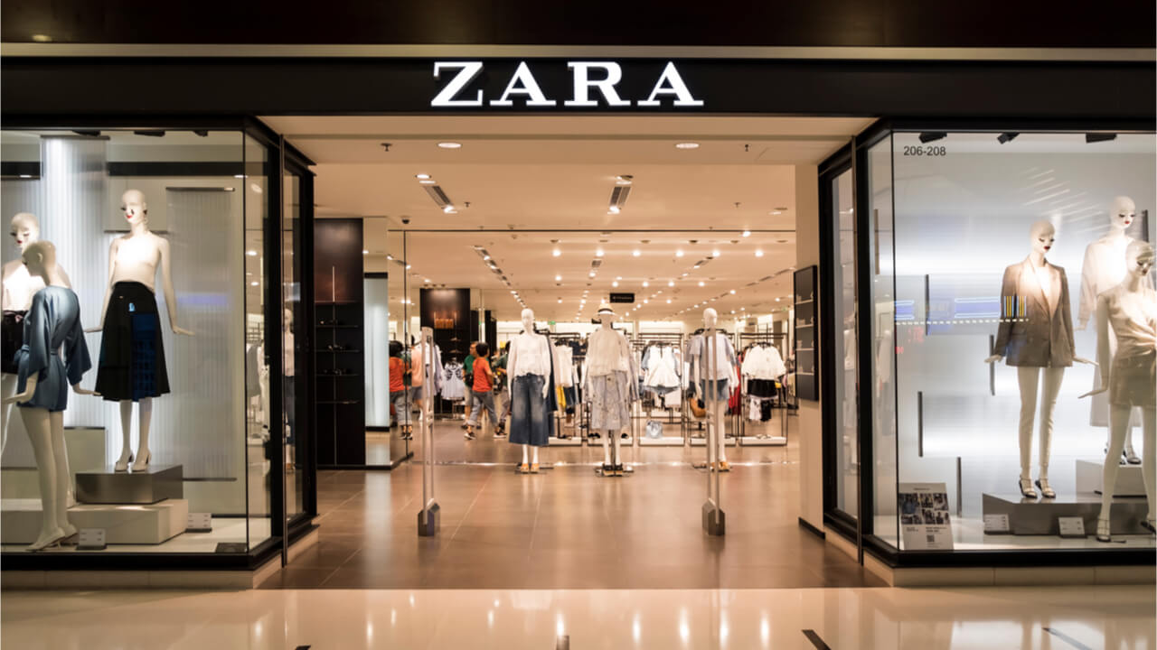 在疫情期間，Zara同樣暫停營運多間分店。