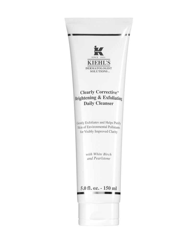 Kiehl’s 激光極淨白去角質潔面膠 $270/150ml Kiehl’s的激光極淨白淡斑精華向來是品牌的皇牌，同系列的潔面膠有微晶顆粒，可以清除臉部老廢角質，同時改善皮膚暗沉的情況。