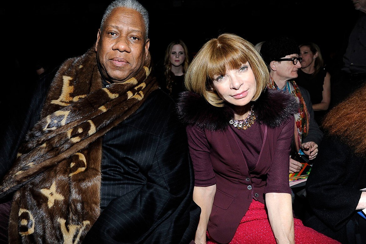 André Leon Talley與Anna Wintour