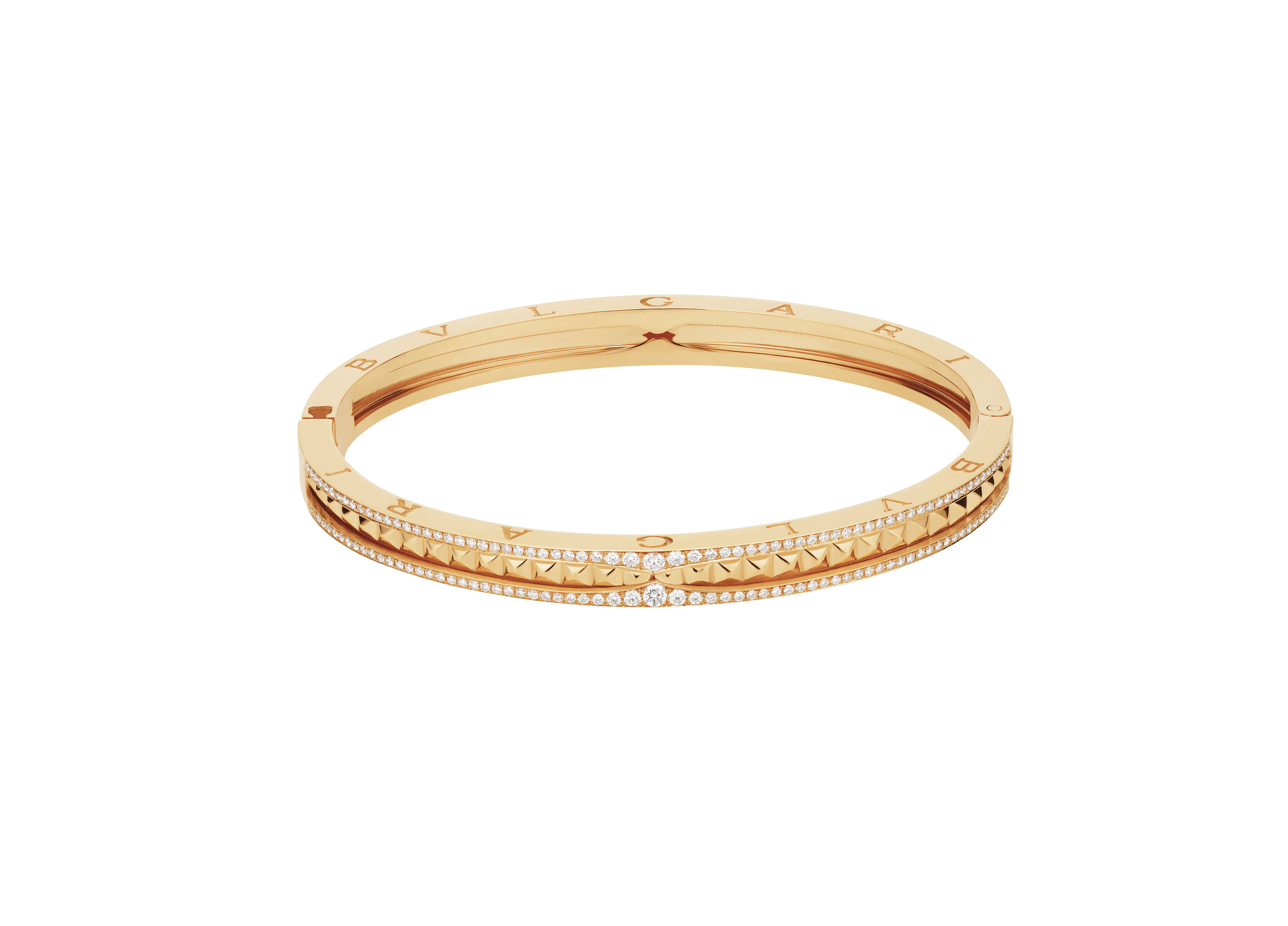 BVLGARI B.ZERO1 ROCK 18K GOLD BRACELET WITH DIAMONDS $111,500