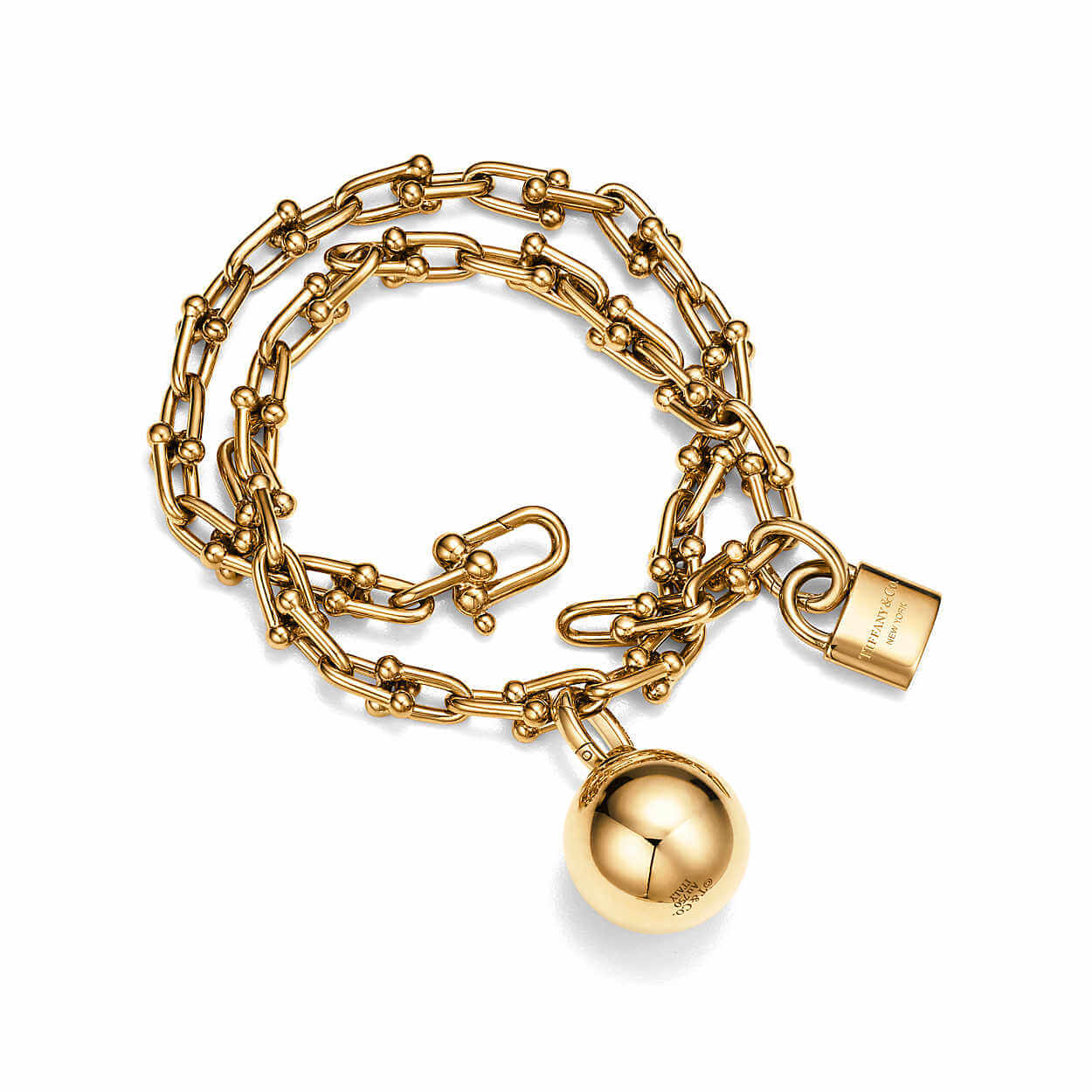 TIFFANY HARDWEAR 18K GOLD WRAP BRACELET $62,000