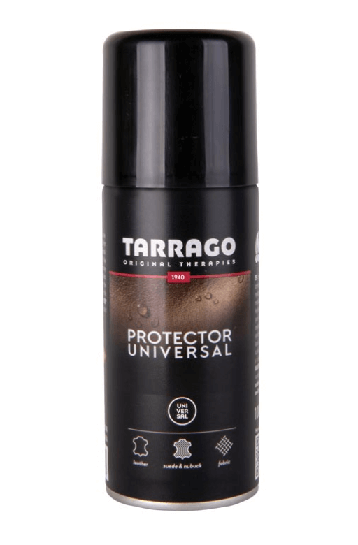 Tarrago Protector  Universal 防水防污噴霧 適用於光滑皮革、磨砂皮、絨皮、麂皮、Gore tex、布料紡織品等材質， 避免噴在金屬配件上。