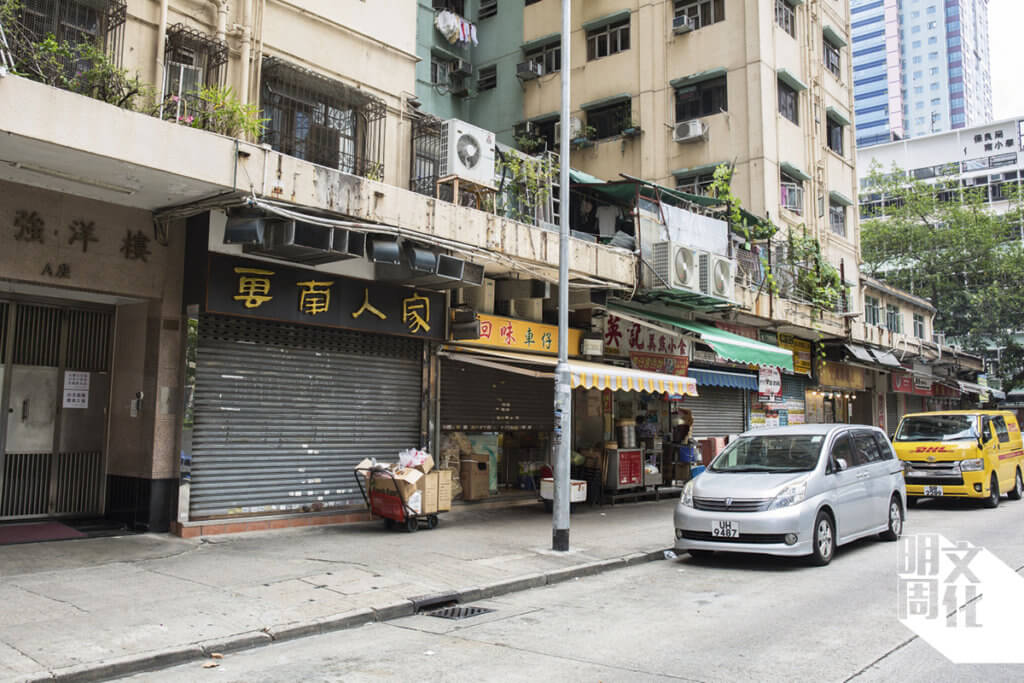 位置：新蒲崗景福街休憩處