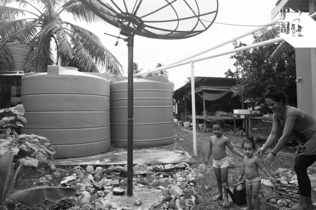 每戶人家都免費配有雨水收集器及大容量的儲水桶
