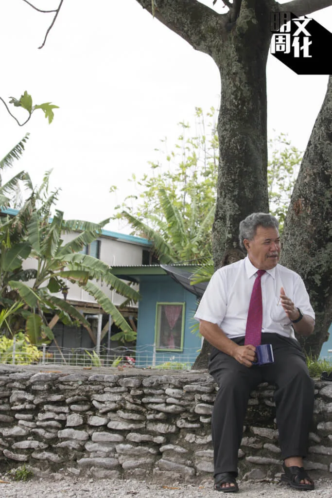 圖瓦魯總理索本加說，暫時不會鼓吹人民遷移，但會持續在國際會議上發聲和爭取資源。