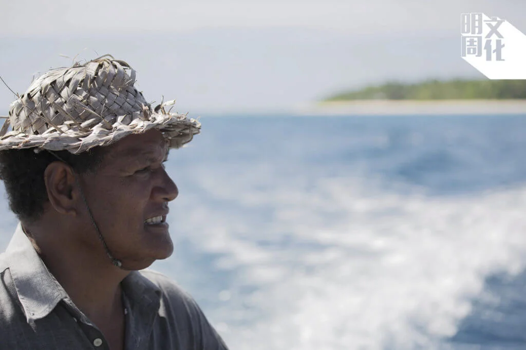 一人島主Afelee，曾在圖瓦魯政府各部門工作，兩年前歸隱小島。