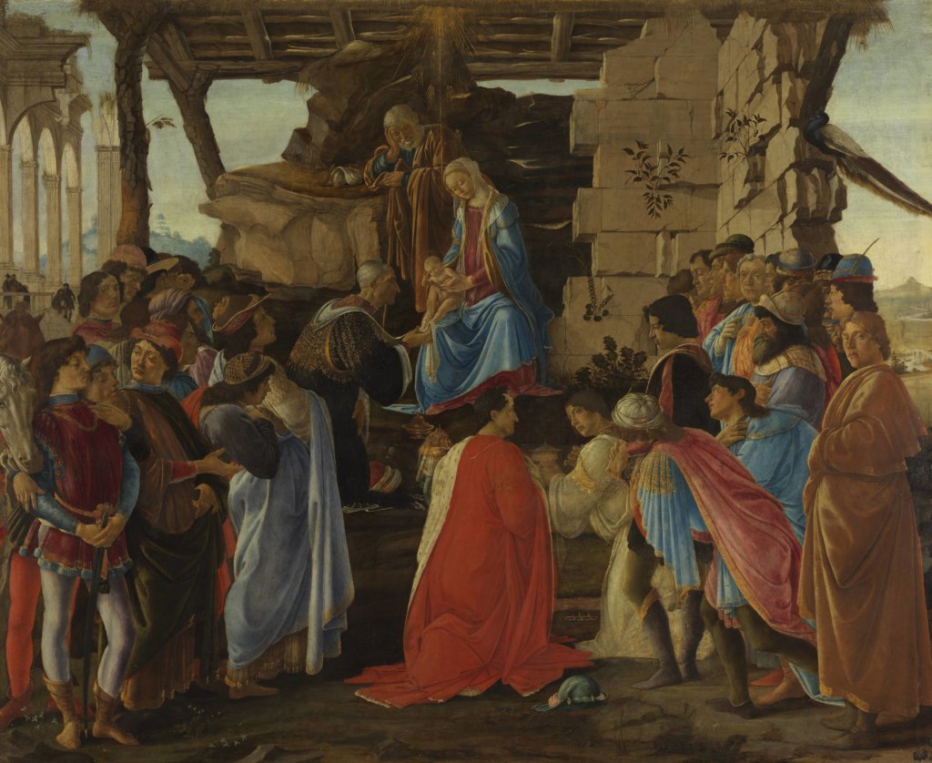 Sandro Botticelli, Adoration of the Magi (Lami Adoration), 1474 – 1475, Florence, Gallerie degli Uffizi