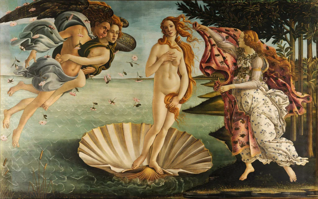 《維納斯的誕生（La nascita di Venere）》，1485