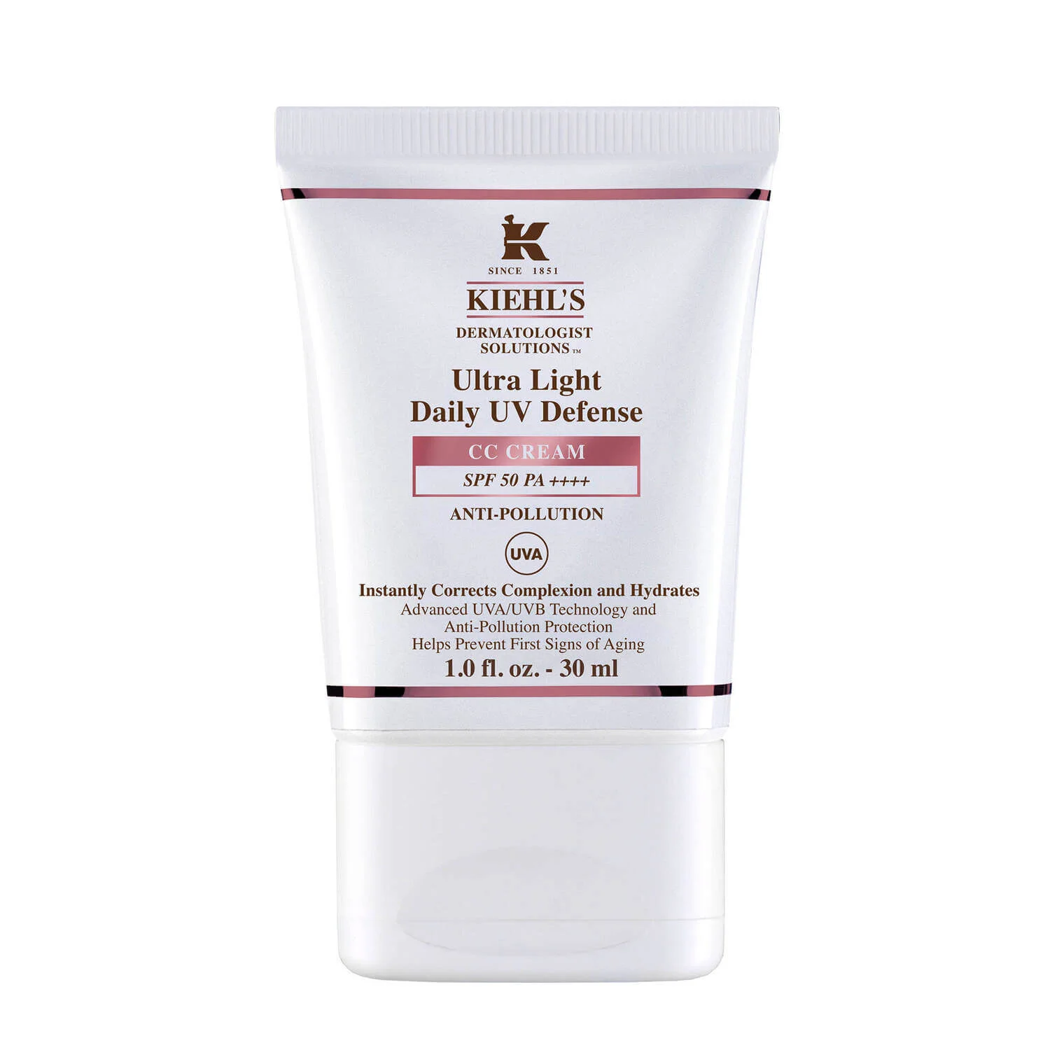 Kiehl’s 醫學全效抗污染CC防曬乳 SPF 50 PA++++ $325 / 30ml