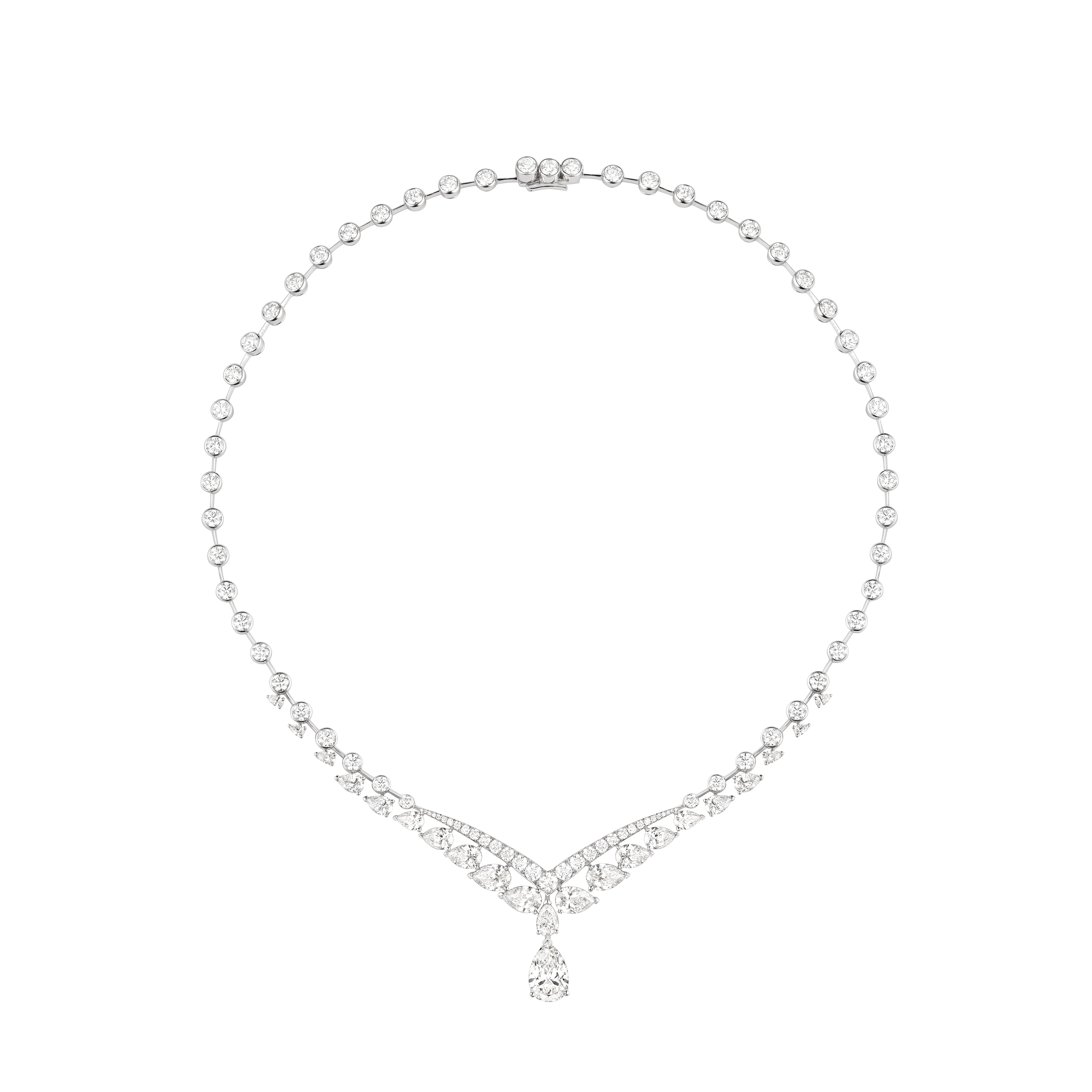 Joséphine Valse Impériale necklace in white gold with diamonds $2,777,000