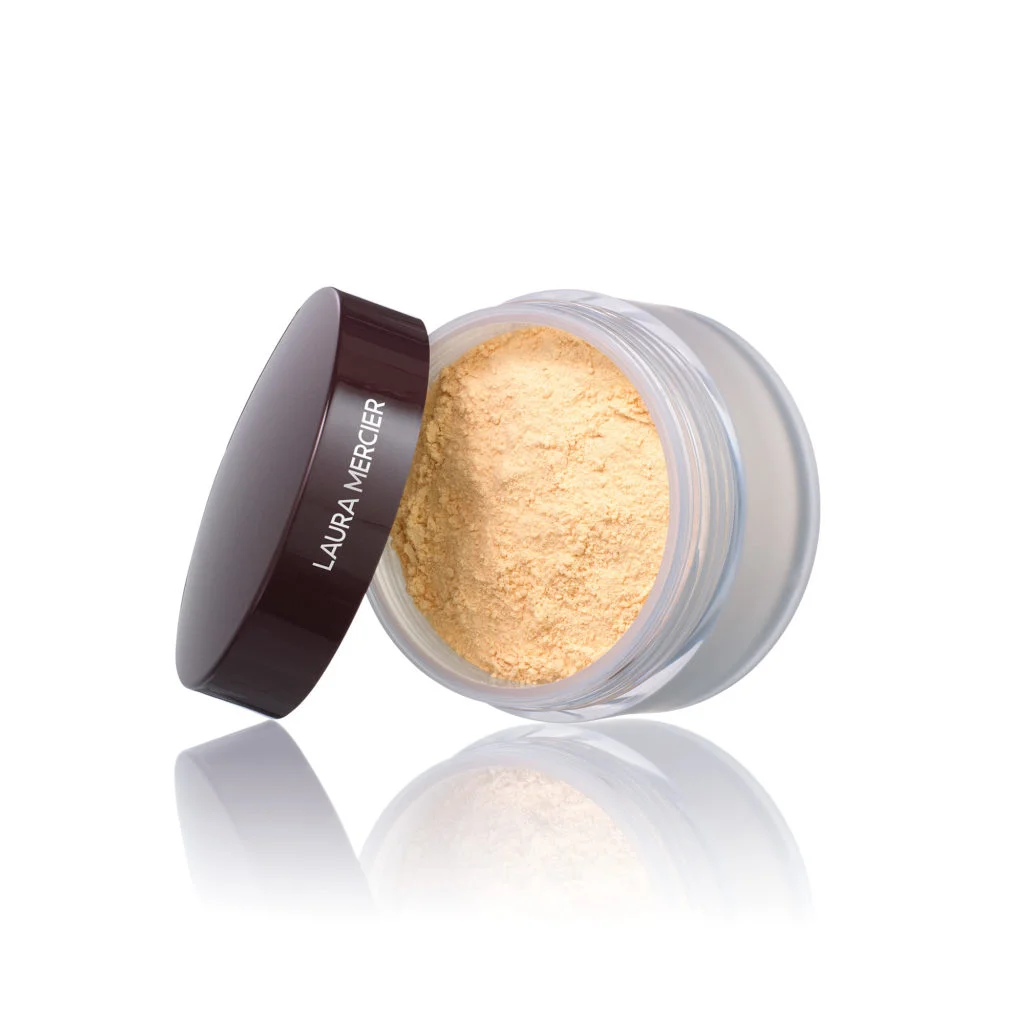 LAURA MERCIER柔光透明蜜粉Translucent Loose Setting Powder — Honey $370/29g 16小時長效持妝，可做到啞緻零油光定妝效果 