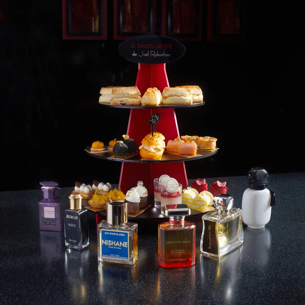 Parfumerie Trésor x L’Atelier de Joël Robuchon Hong Kong「春日感官盛宴」下午茶