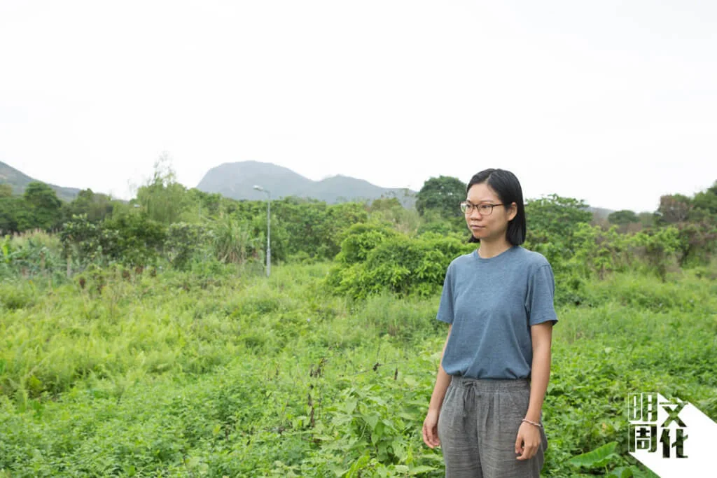 關注土地議題的她認為生活自主很重要，鄉郊一直都累積了村民的生活智慧。