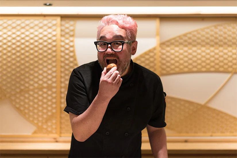 Hiroshi San 以創意壽司闖出名堂，其變奏每見於料理之中，可愛卻不至離經叛道。