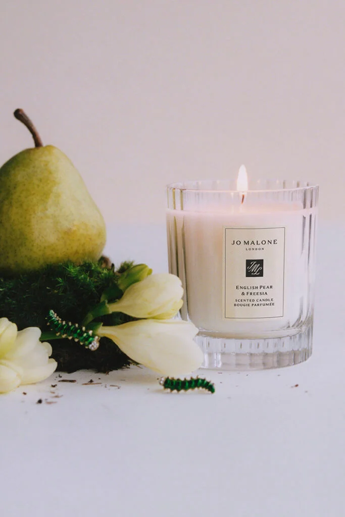 Jo Malone London English Pear and Freesia Home Candle Fluted Glass Edition $550
