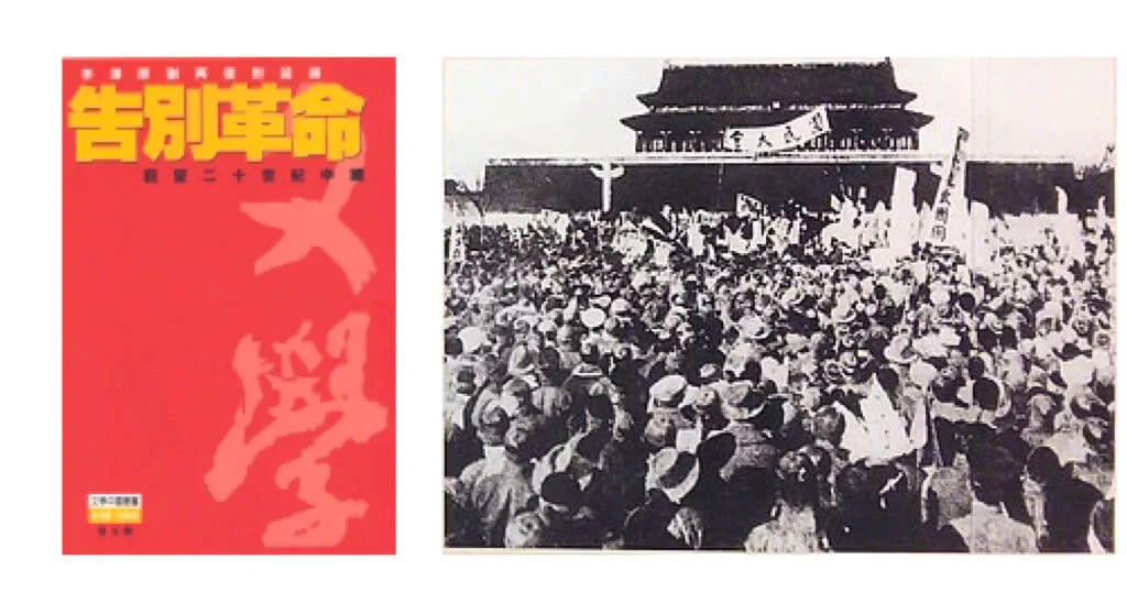 李澤厚以五四運動等史例，提出「救亡壓倒啟蒙」的論述。一九九五年，他與劉再復合著對話錄《告別革命》，探討二十世紀中國的革命手段。