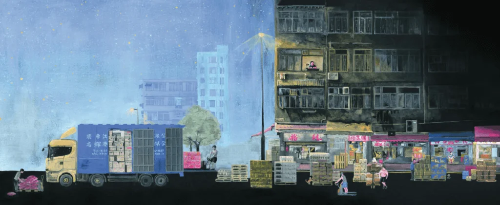 在油麻地成長的香港插畫家慧惠於2017年推出首本個人畫集《給油麻地的情書》，以畫作記錄她眼中的油麻地，為不同正在消失的社區情懷柳下回憶。