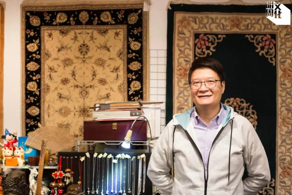 Patrick在地氈店工作多年，見證香港旅遊業變遷。