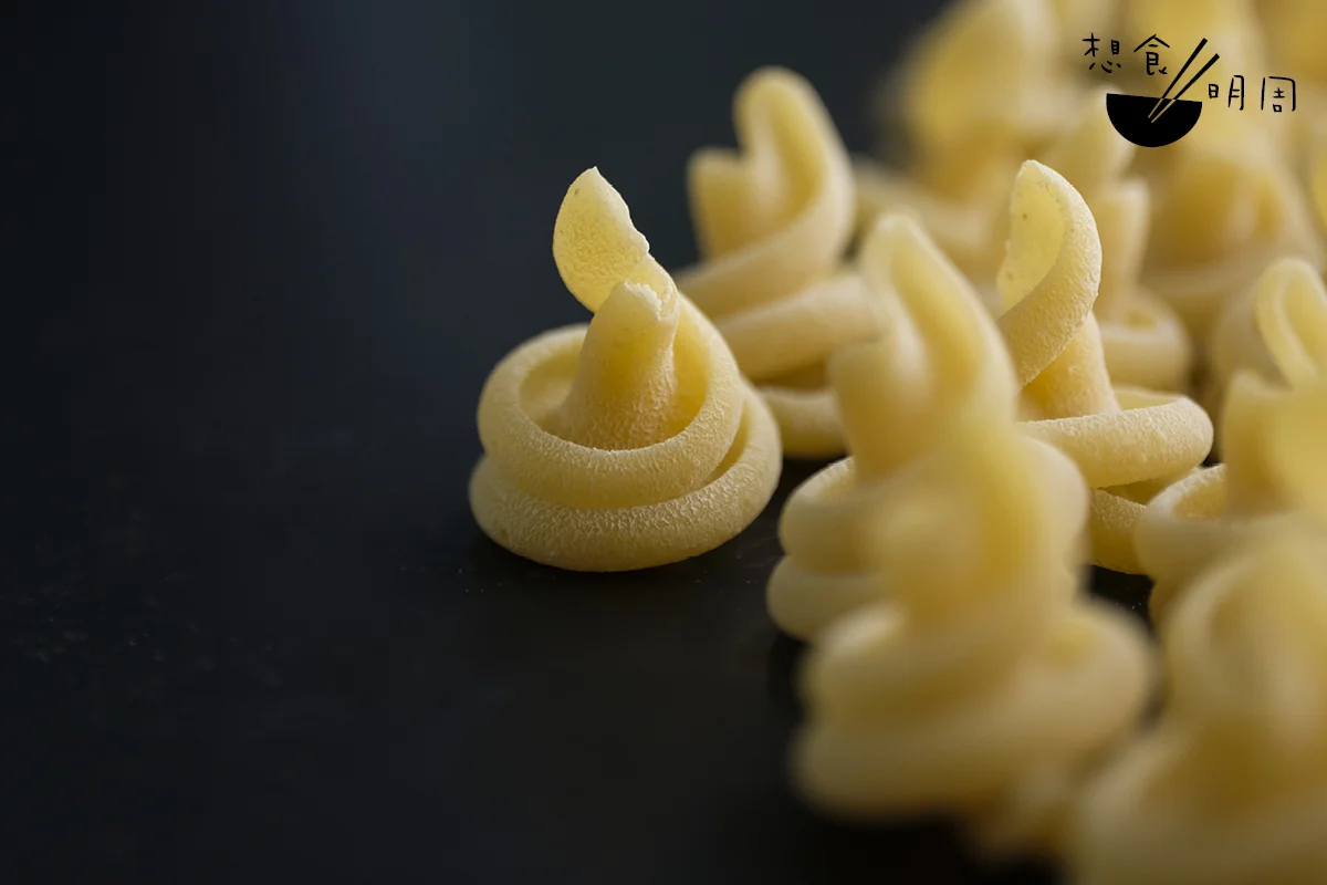 火山意粉就只有乾意粉版本，「因為南意人都習慣吃乾意粉。」Antimo解釋說。