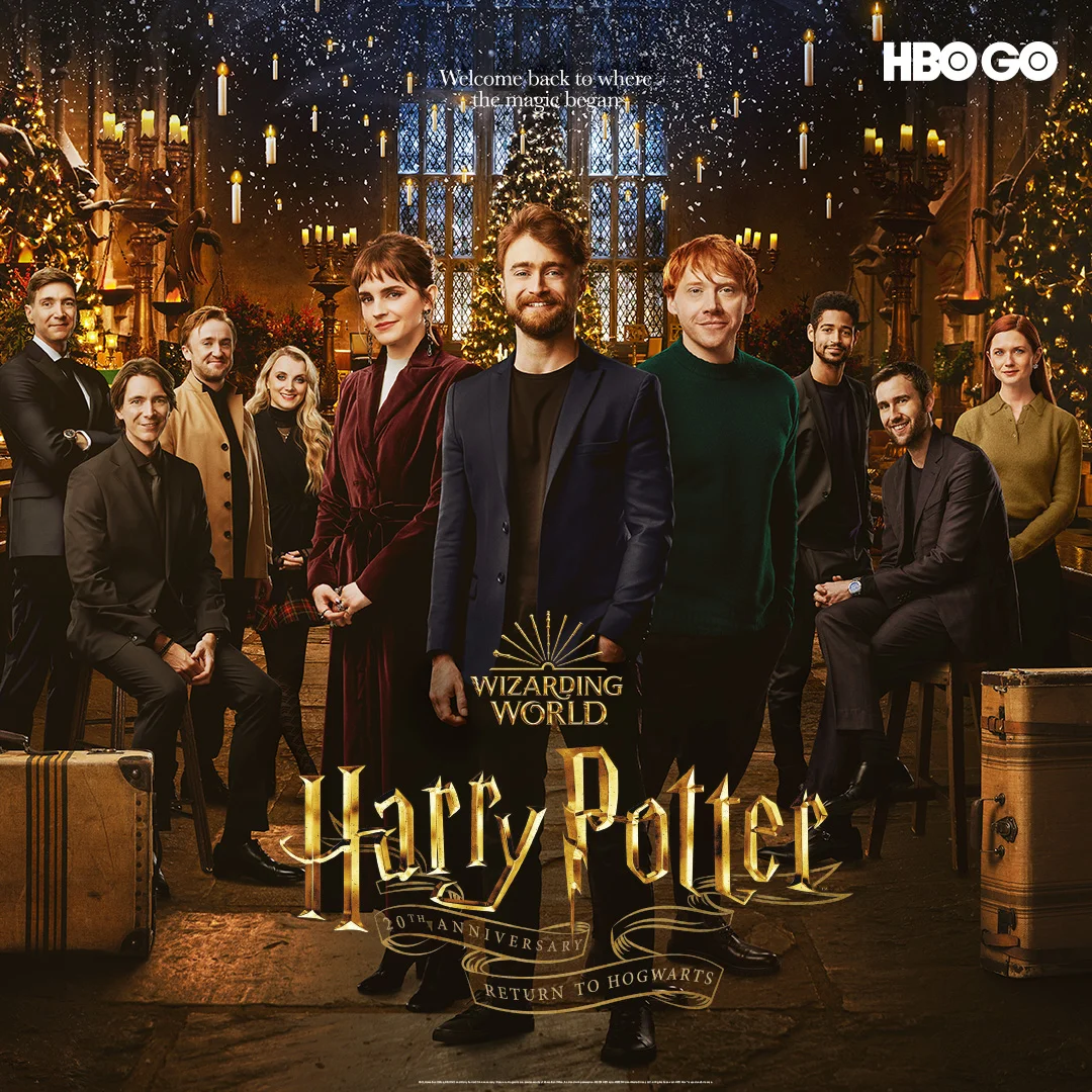 20週年紀念特輯《Harry Potter 20th Anniversary: Return to Hogwarts》將於1月1日正式上架，香港粉絲可於Now TV HBO GO觀看。