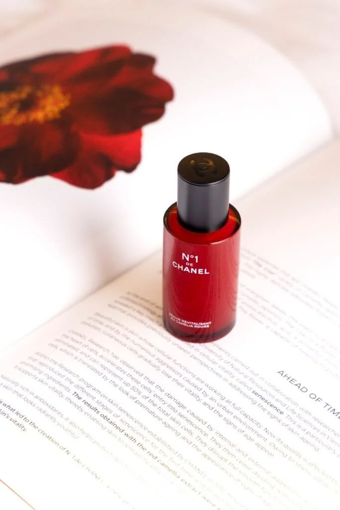 Chanel RED CAMELLIA REVITALIZING SERUM $1250/50ml；$920/30ml