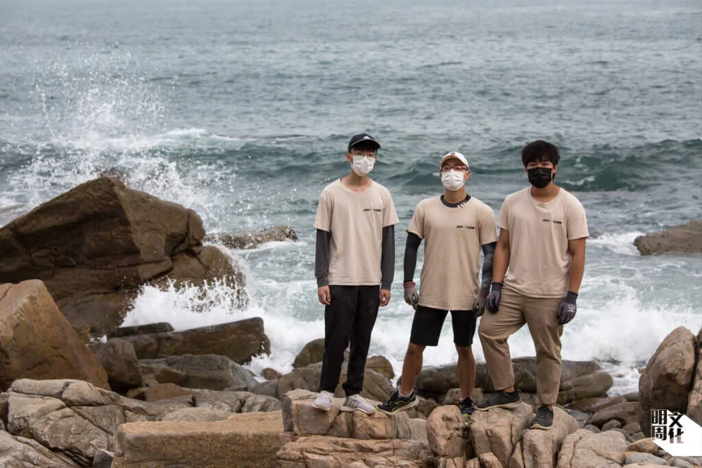 「牛歡喜」三子(左起)Him、Philip、Tom,以「使牛歡喜」為己任。