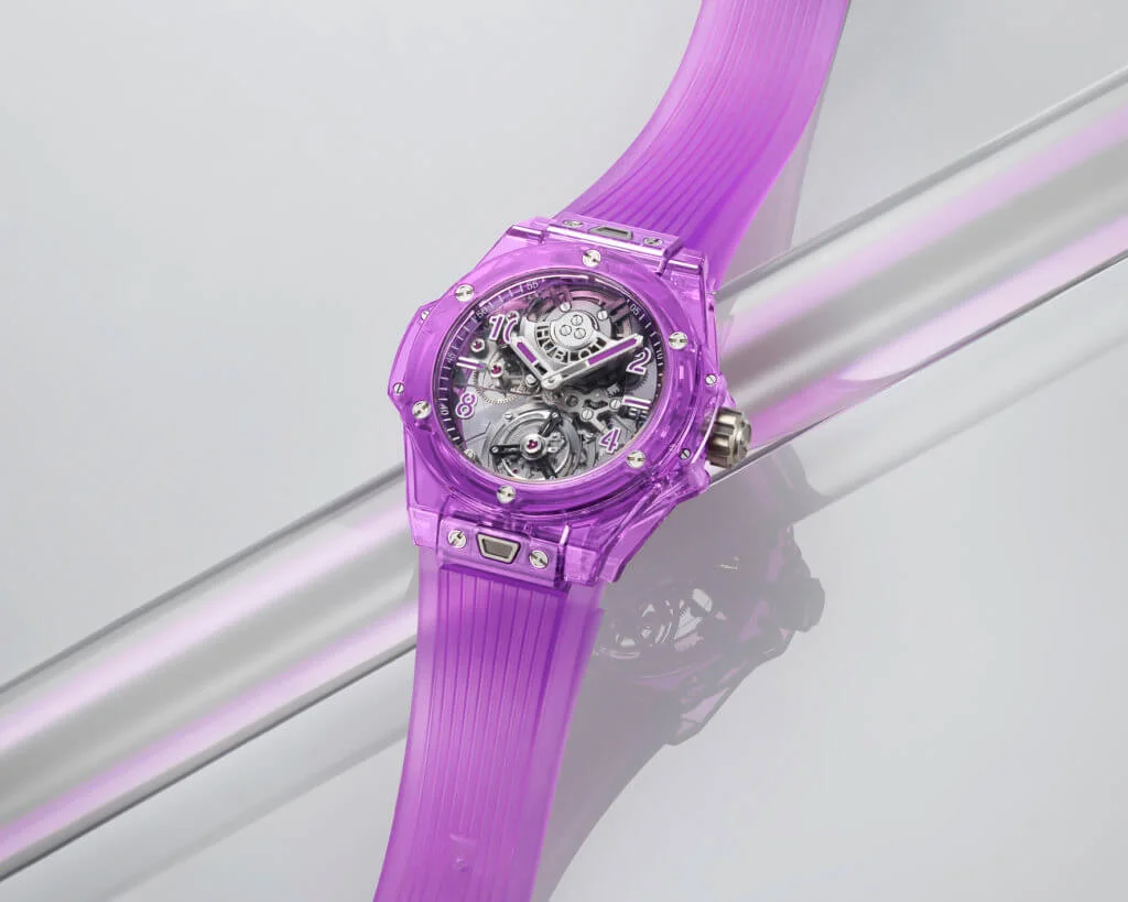 BIG BANG TOURBILLON AUTOMATIC PURPLE SAPPHIRE