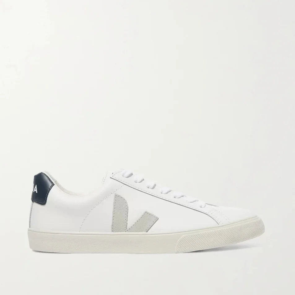 Veja Esplar Suede-Trimmed Leather Sneakers HKD$915 