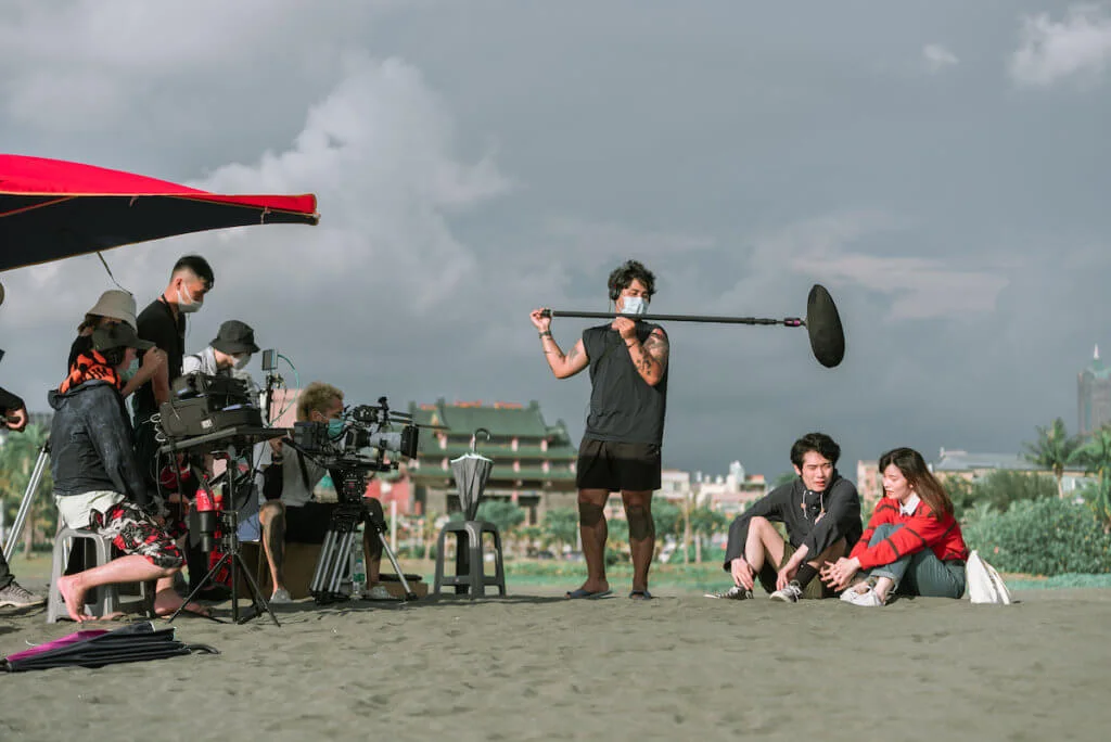 祝紫嫣憑《 凪》入選高雄電影節「高雄拍」，在疫情下得到寶貴、難得的海外拍 攝經驗。