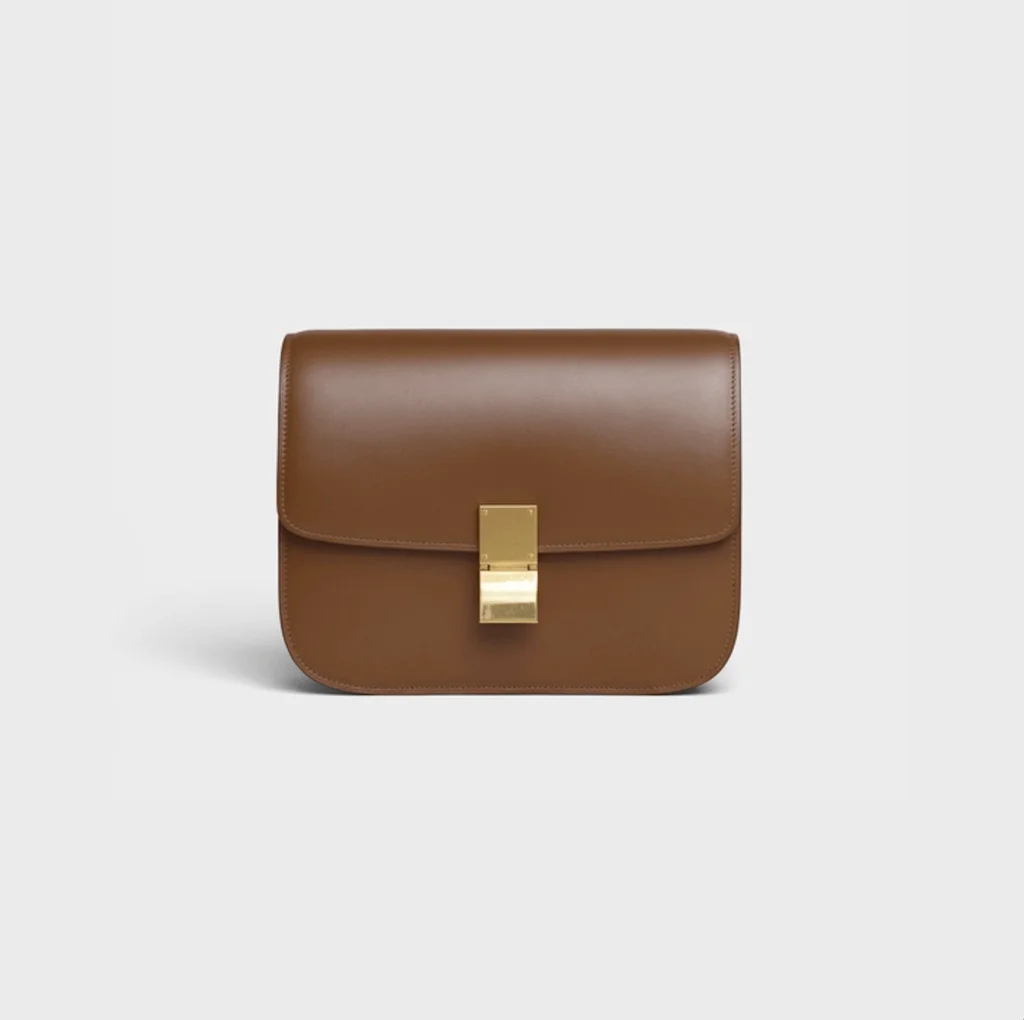 CELINE MEDIUM CLASSIC BAG IN BOX CALFSKIN $34,500 