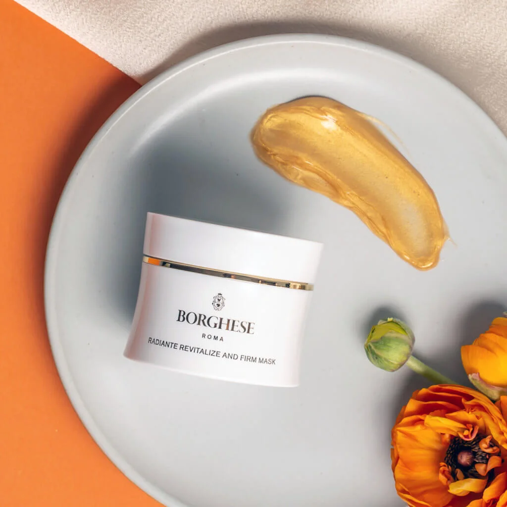 BORGHESE Radiante Revitalize and Firm Mask 煥彩修復緊緻面膜, $400 / 48g