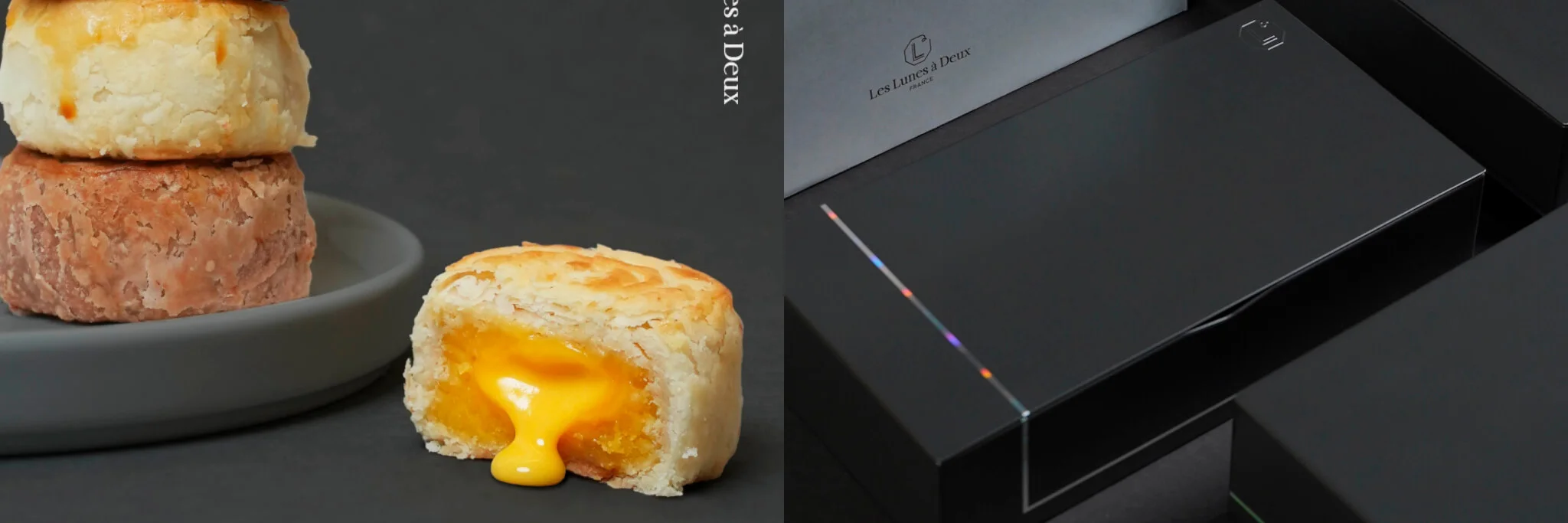 雙月特選酥皮月餅禮盒 （$388 / 六件，每款口味各二）