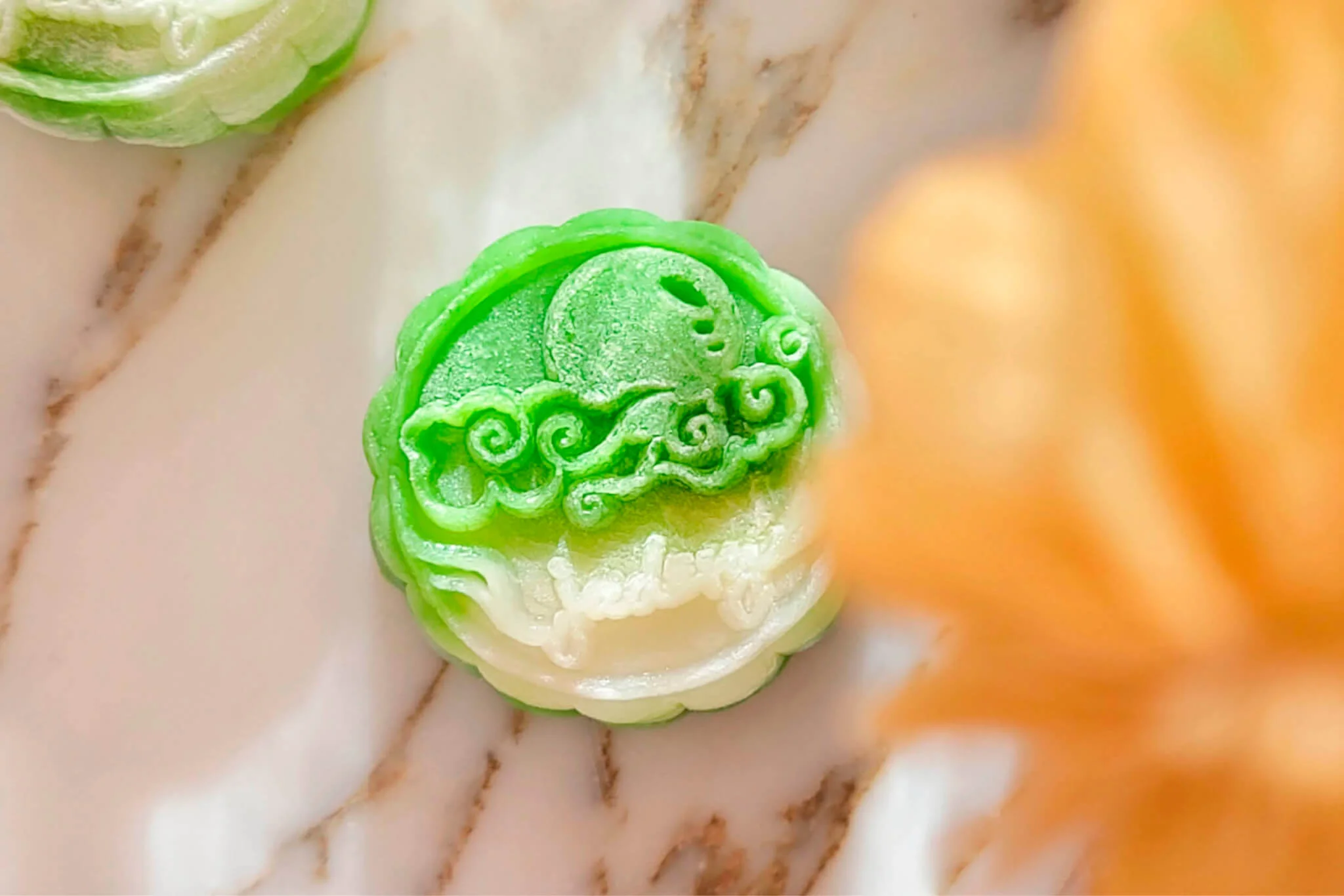 冰翡翠月餅（$358 / 四件）