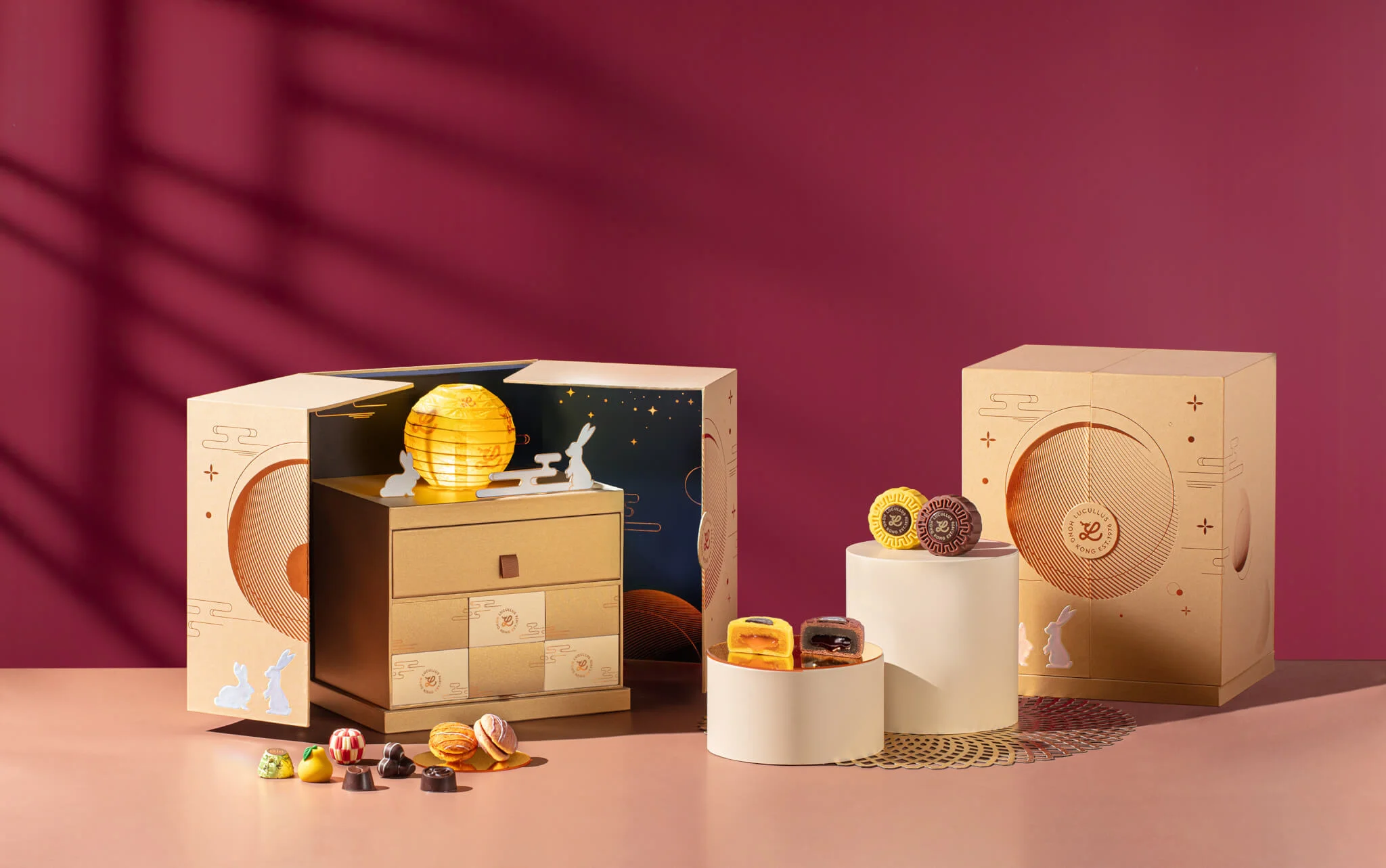 圓月中秋月餅禮盒 （$698） 